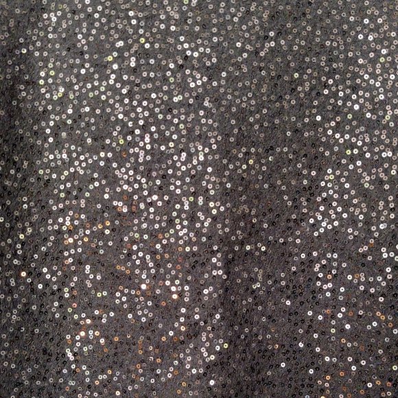 Rayon/wool blend sequined skirt with pockets - Picture 10 of 14